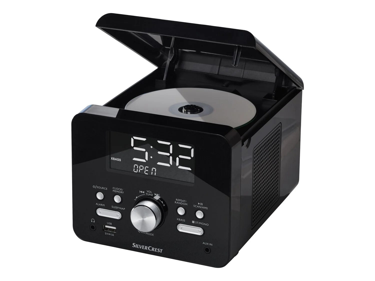 SILVERCREST® Wekkerradio met CDspeler LIDL