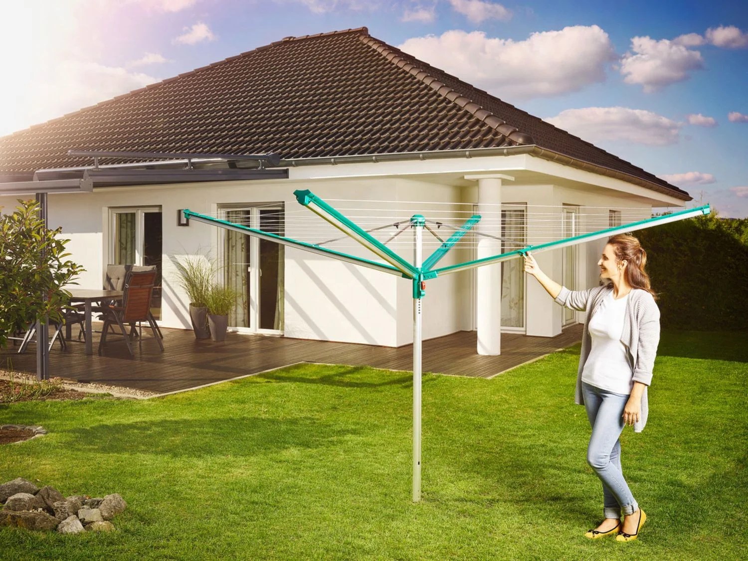 LEIFHEIT Droogmolen Linomatic 500 deluxe Cover | LIDL