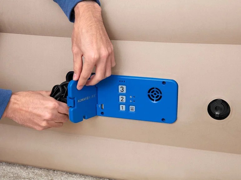 Twee Persoons Luchtbed Met Electrische Pomp BESTWAY® Luchtbed AlwayzAire Advanced met geïntegreerde elektrische