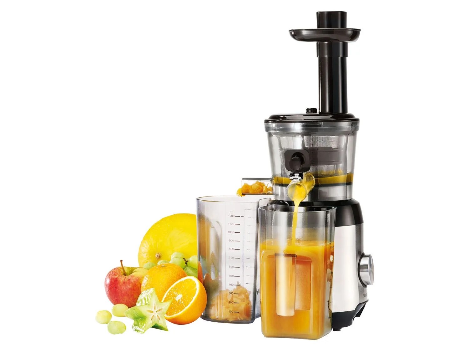 SILVERCREST® Wyciskarka wolnoobrotowa 300 W Slow Juicer SSJ 300 B2 Lidl lidl.pl