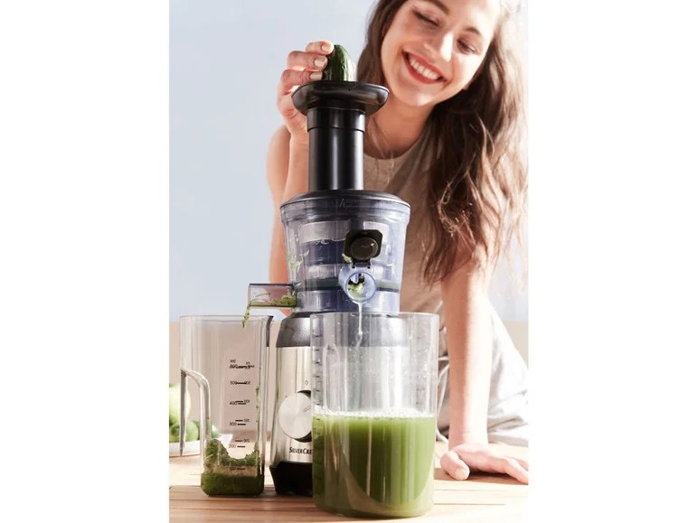 SILVERCREST® Wyciskarka wolnoobrotowa 300 W Slow Juicer SSJ 300 B2