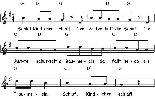 Schlaf Kindlein schlaf