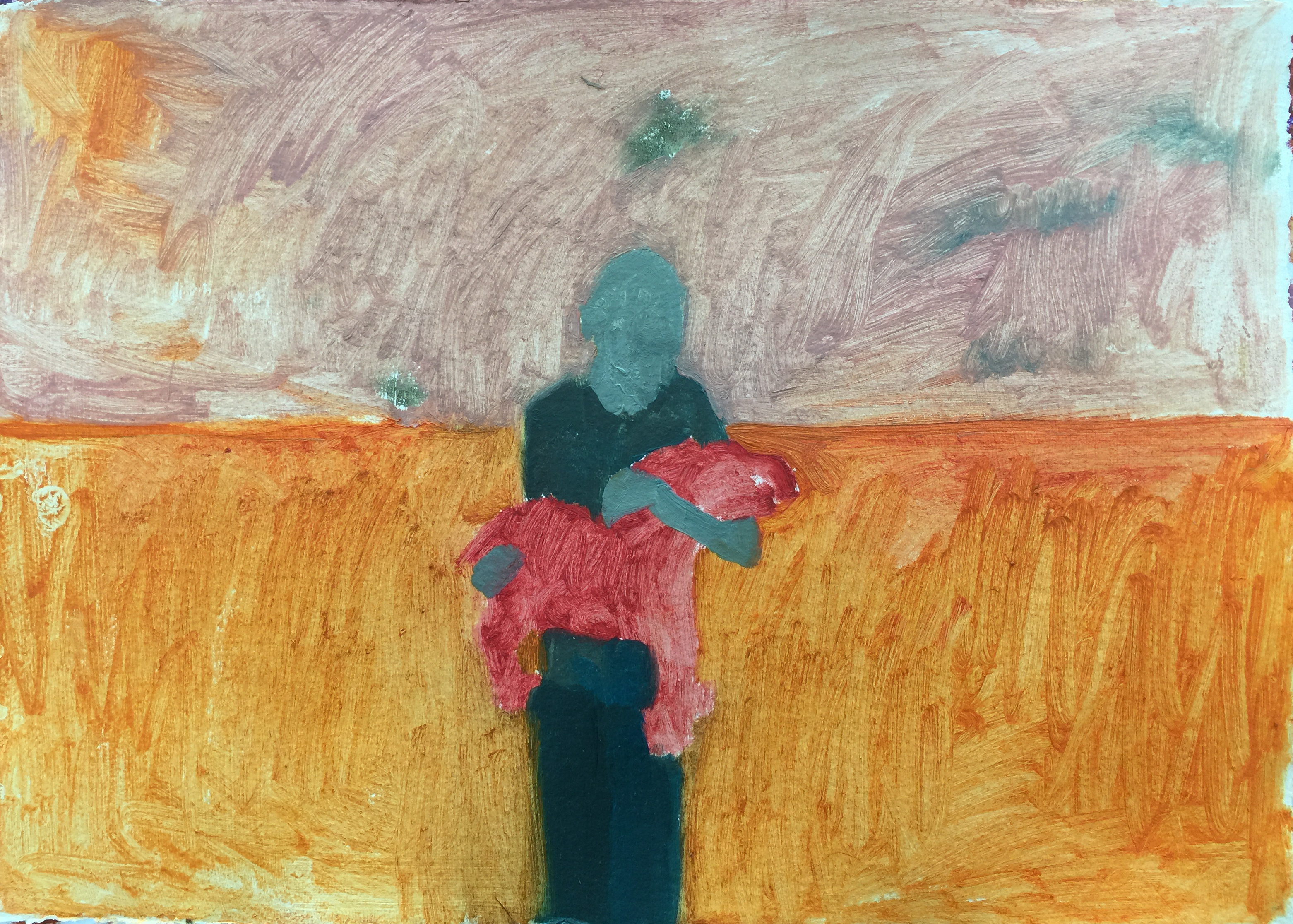 2019 DOA #15 29x42 Oil on Paper