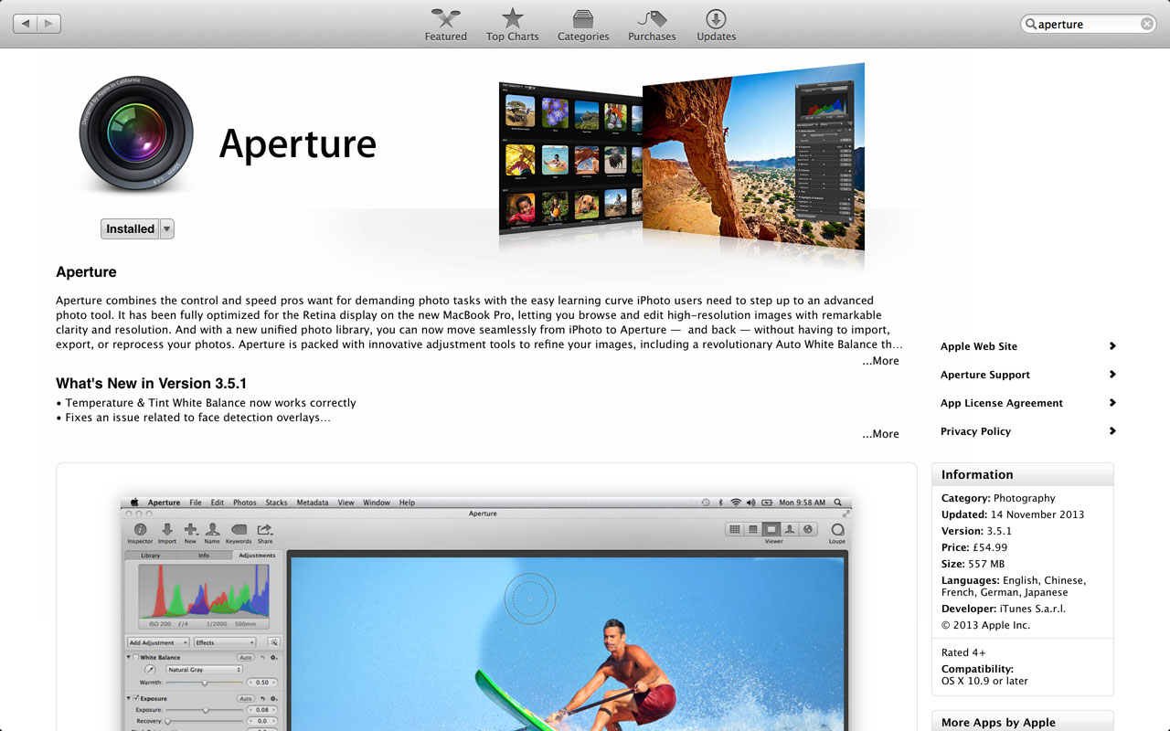 Apple Aperture