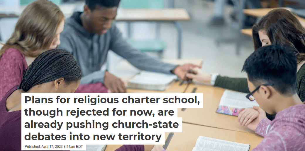 Plans for religious charter school, though rejected for now, are
