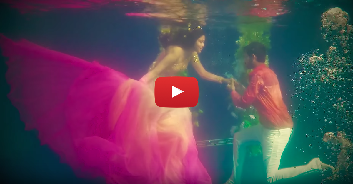 This Underwater Proposal Will Leave You Breathless! Wait For The