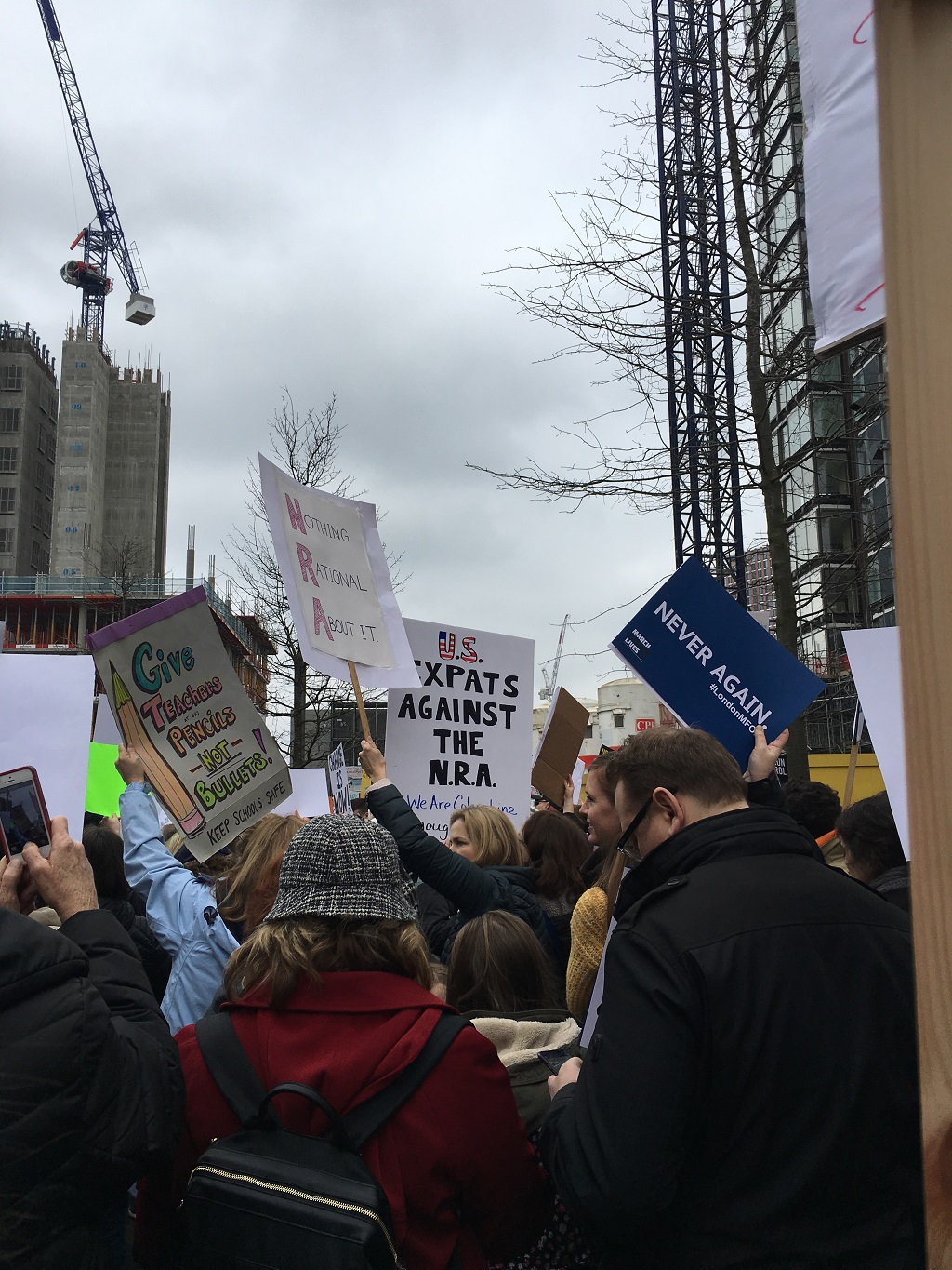 Events In London 19th March 2024 March for our lives a Londra, gli studenti saremo l'ultima generazione