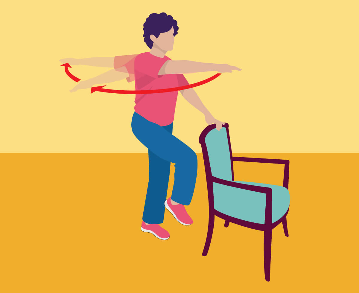 Free Printable Chair Exercises For Seniors Exercise Poster