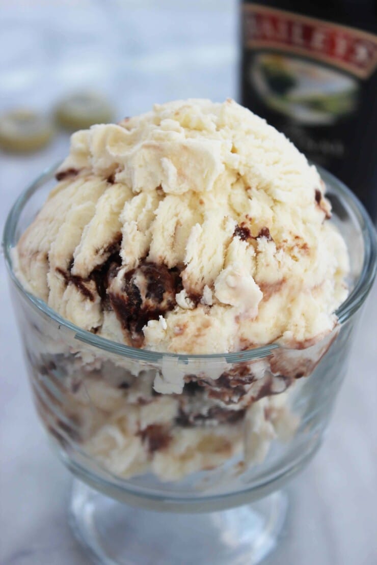Baileys Ice Cream with Guinness Chocolate Ripple Life Love Liz