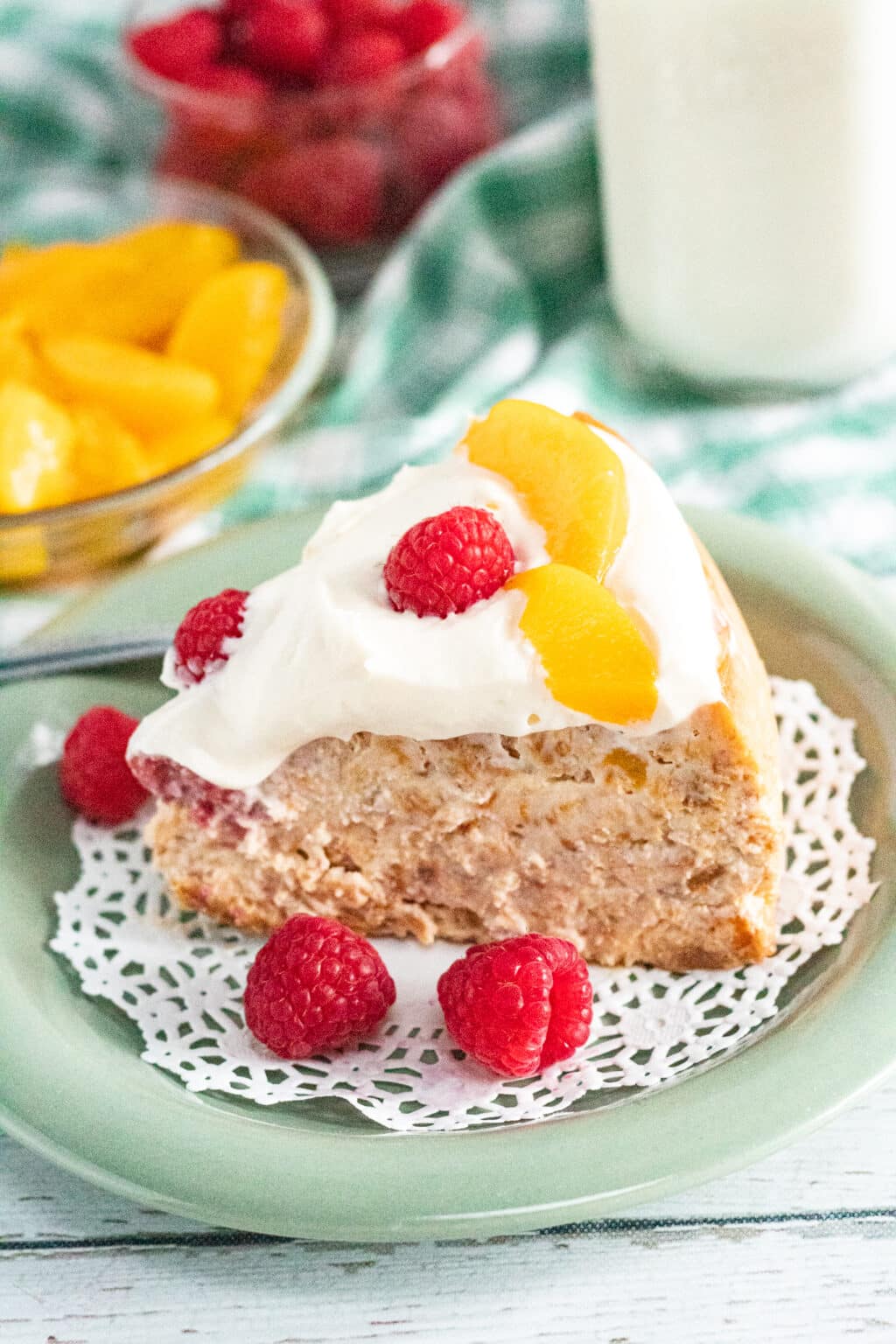 Instant Pot Peach Melba Cheesecake Recipe Life Love Liz