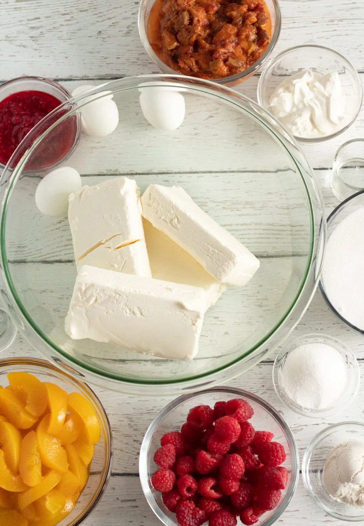 Instant Pot Peach Melba Cheesecake Recipe Life Love Liz