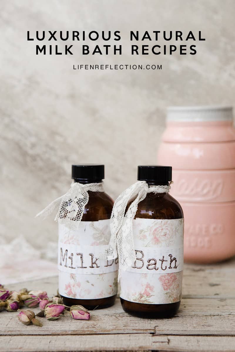 3 Ways to Make a Luxurious Natural Milk Bath LifenReflection