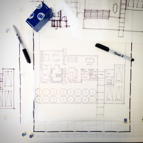 Sketching during Schematic Design | Life of an Architect