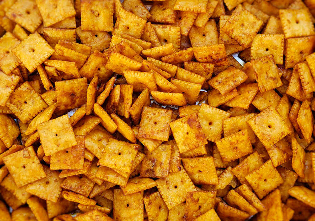 Smoked CheezIts Life's A Tomato