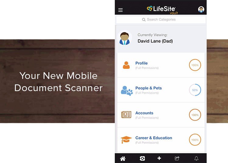 LifeSite Vault Mobile 2.1 Turn your Smartphone into a Mobile Document
