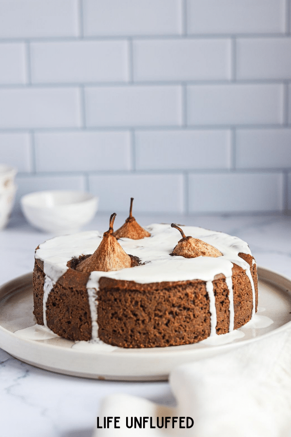 Gluten Free Spiced Pear Cake Life Unfluffed Dessert Recipes and
