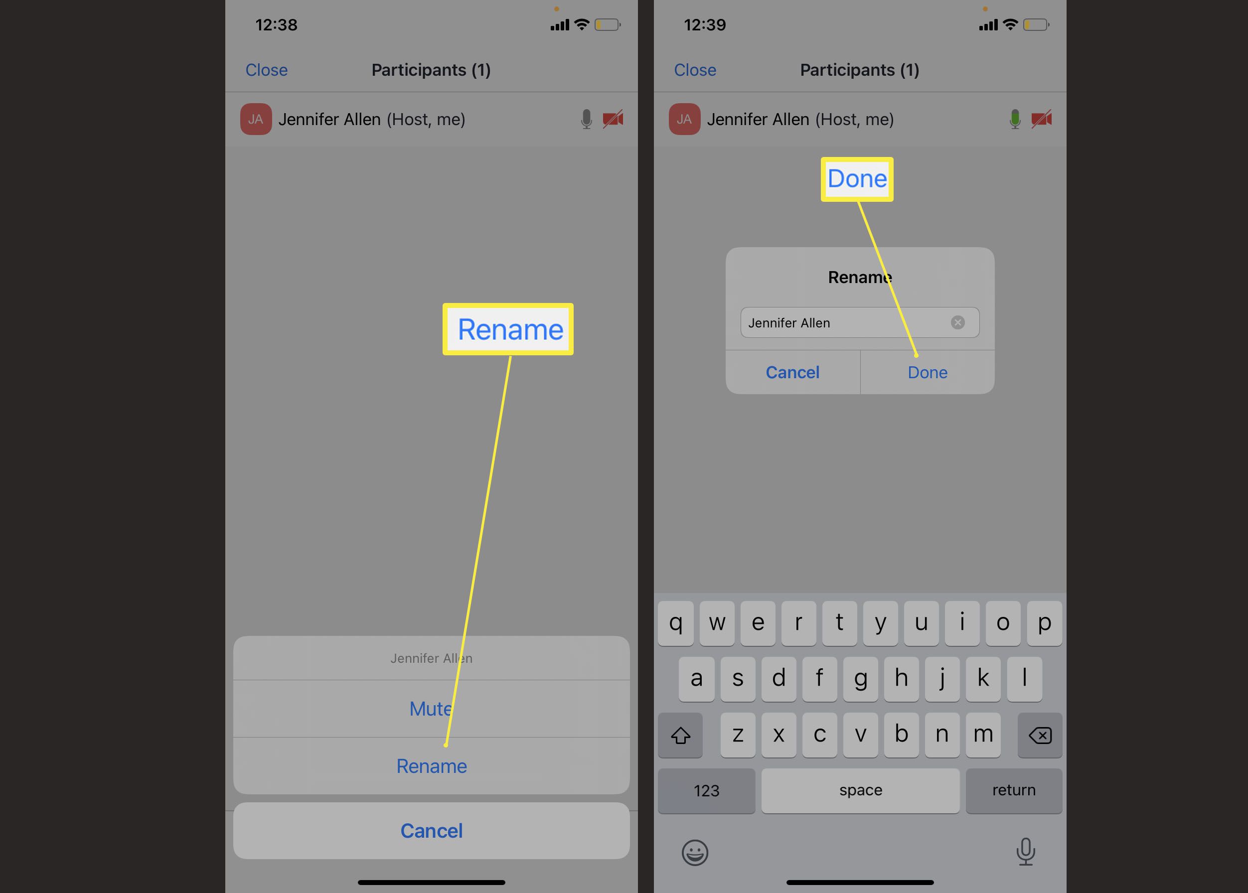How To Change Your Name On Zoom