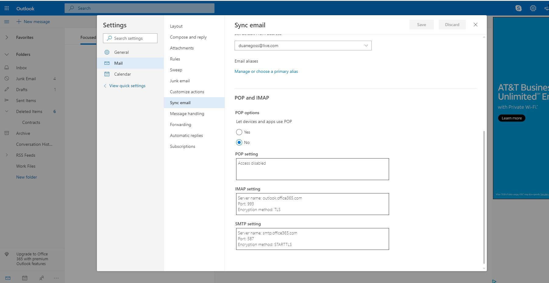 What Are the POP Server Settings?