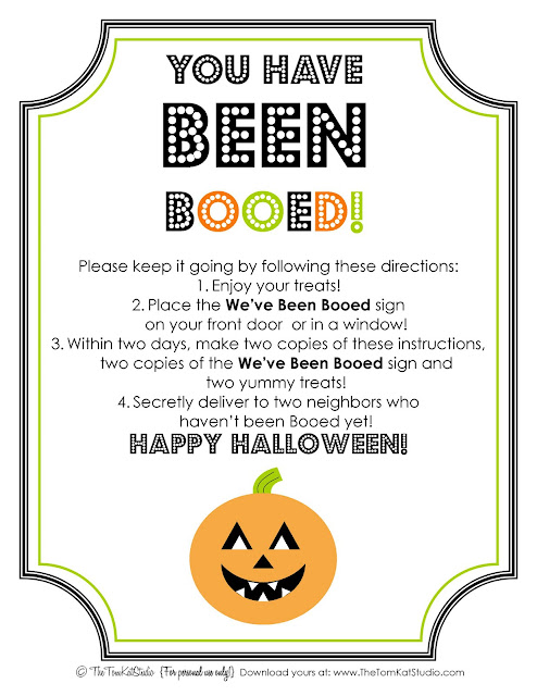 13 Spooky Halloween Booed Printables You (and Your Kids) Will LOVE