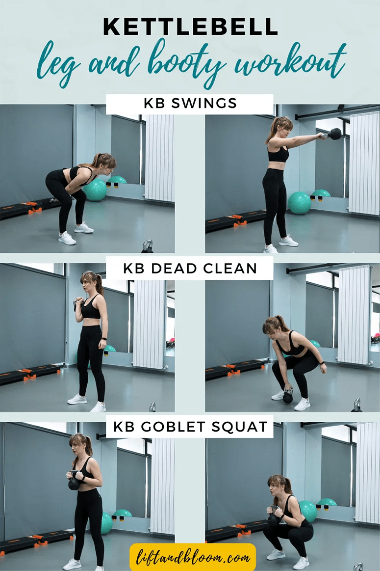 Kettlebell Leg Day Sculpting Strong And Lean Lower Body Muscles