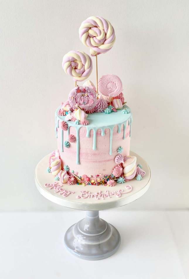 Marshmallow Birthday Cake at Skye Kinsella blog