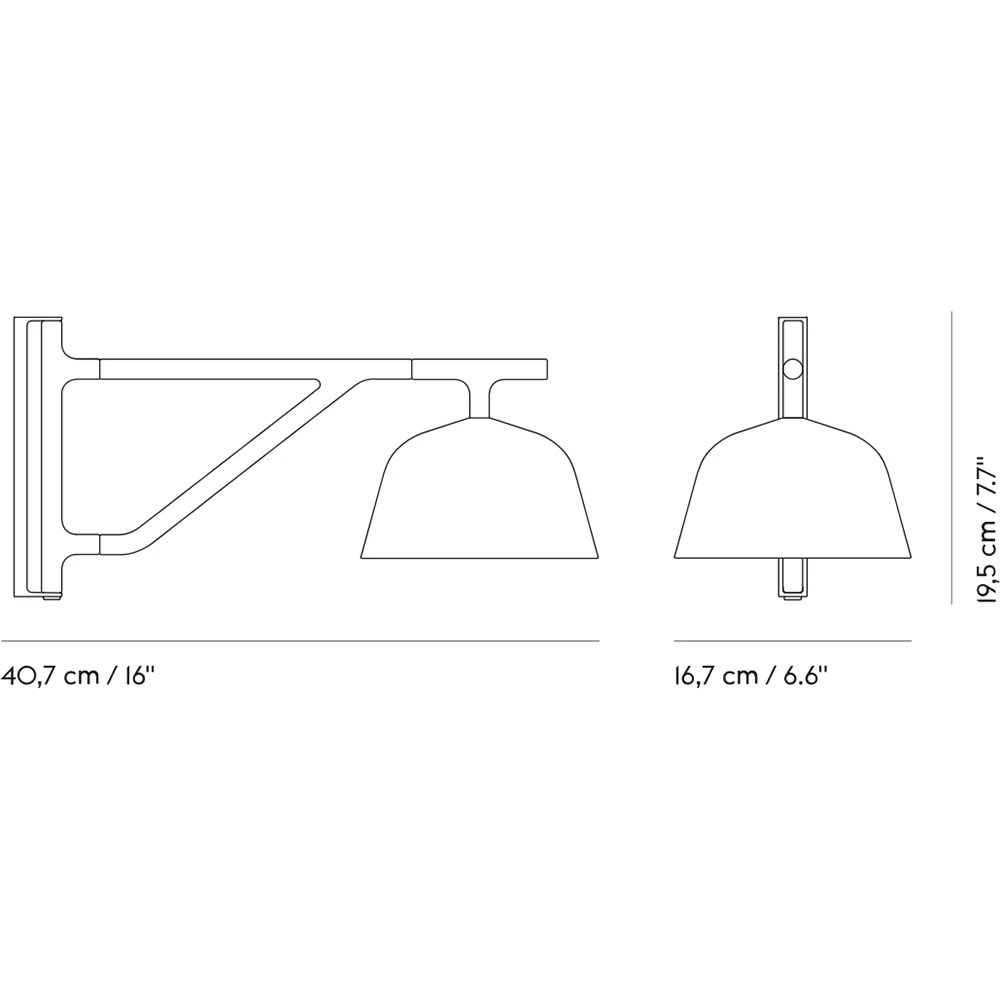 Ambit Wall Muuto Spot/Directional Lights USA & Canada