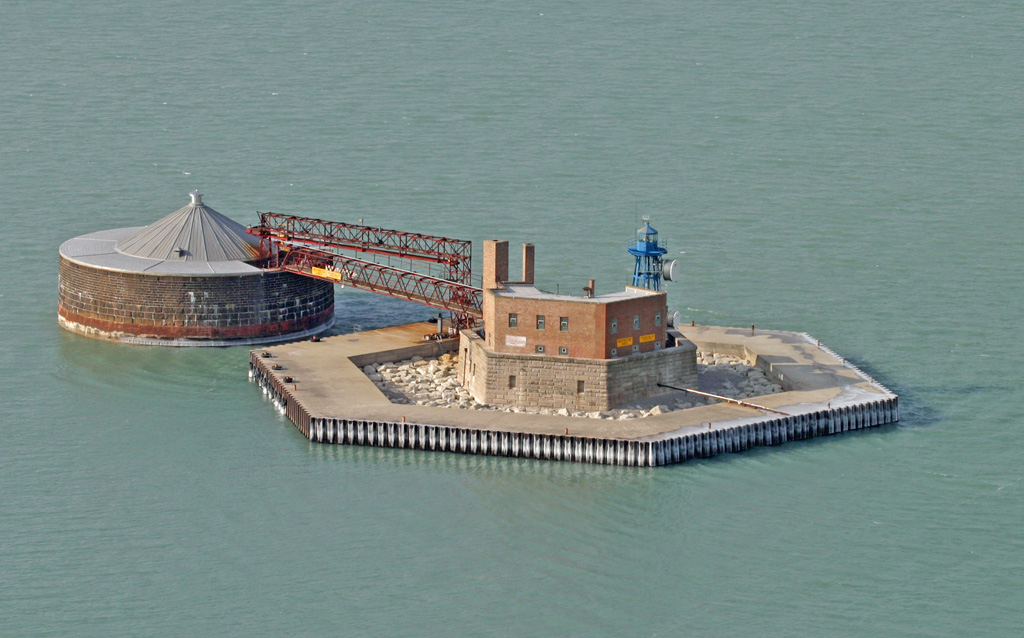 68th Street Crib (Dunne Crib) Lighthouse, Illinois at