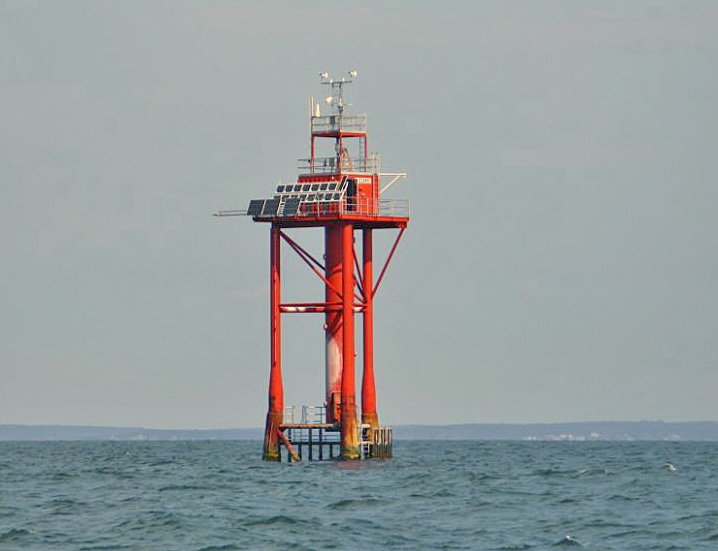 Buzzards Bay Entrance Lighthouse, Massachusetts at