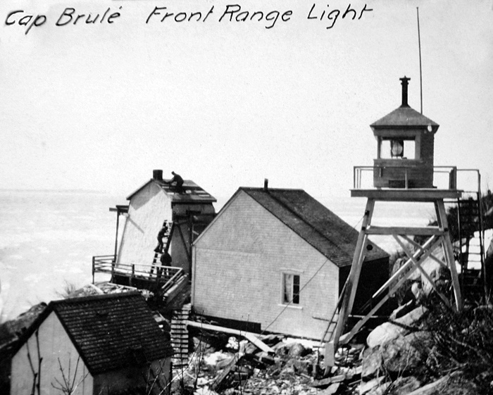 Banc du Cap Brûlé Lighthouse, Quebec Canada at