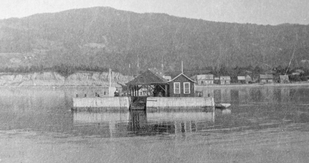 Les Éboulements Lighthouse, Quebec Canada at