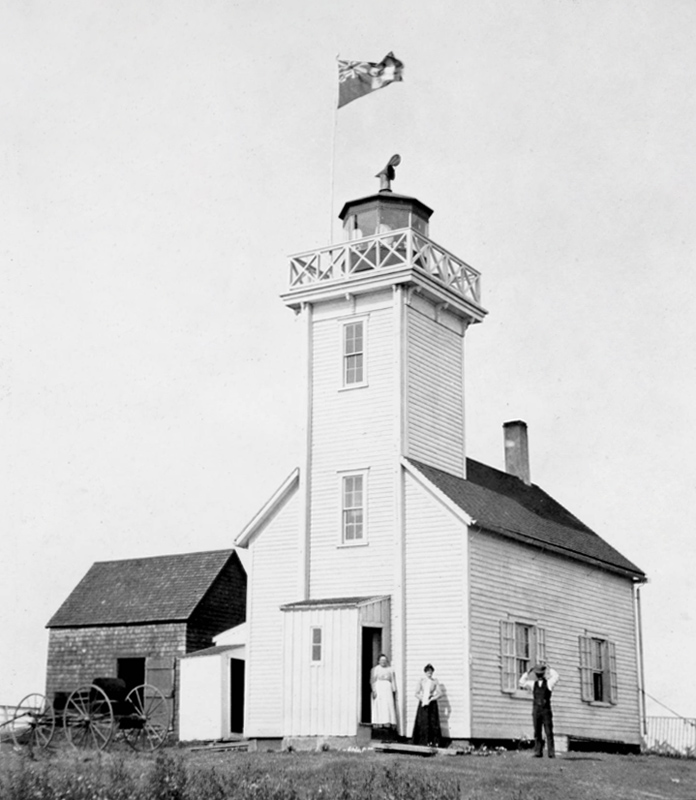 Pugwash (Old) Lighthouse, Nova Scotia Canada at