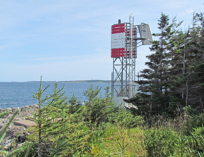 Rouse Point Lighthouse, Nova Scotia Canada at