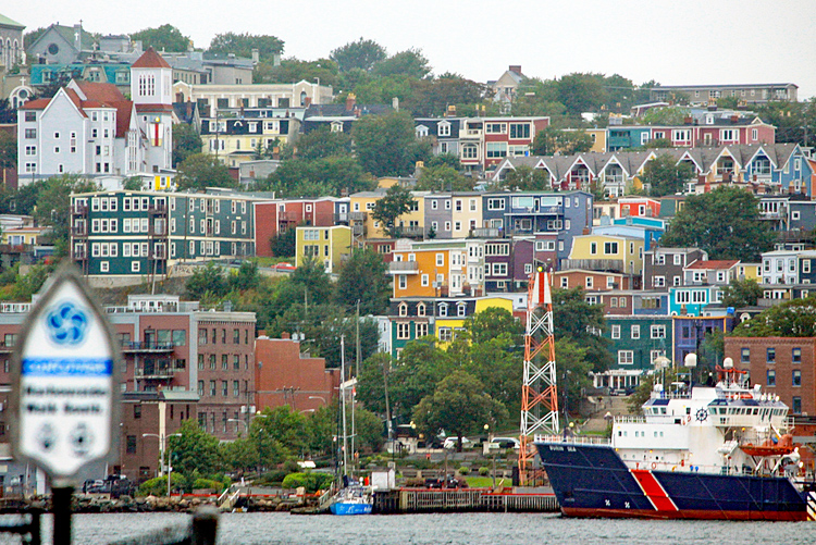 St. John's Harbour Range Lighthouse, Newfoundland Canada at