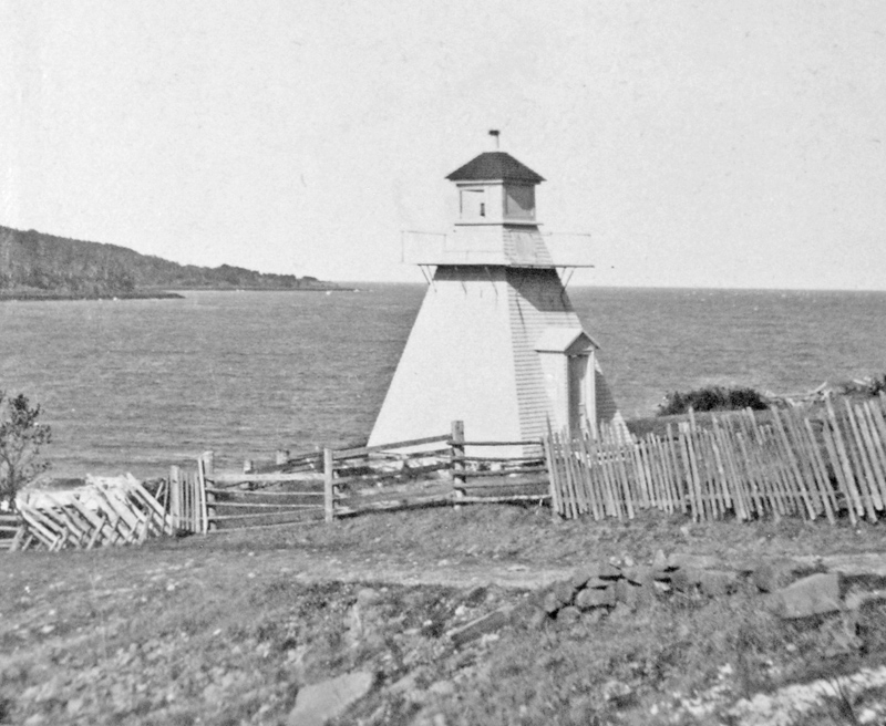 Victoria Beach Lighthouse, Nova Scotia Canada at