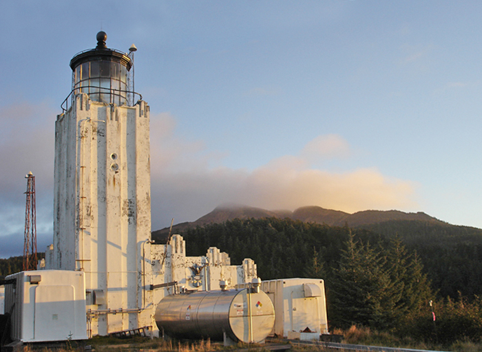 Cape Hinchinbrook Lighthouse, Alaska at