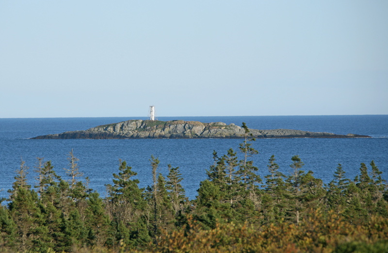 Jeddore Rock Lighthouse, Nova Scotia Canada at