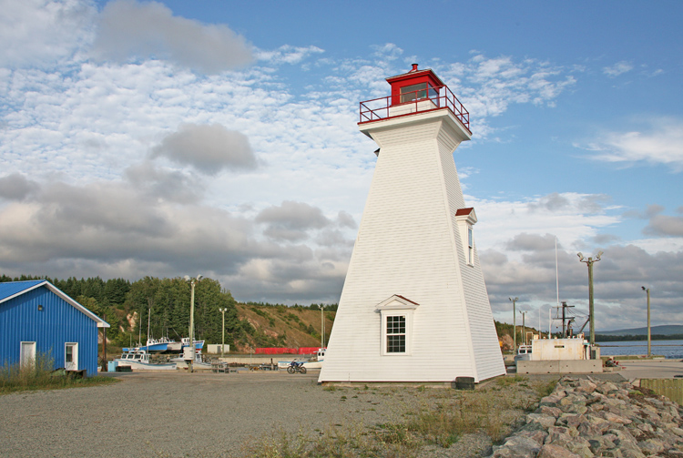 Mabou Harbour Lighthouse, Nova Scotia Canada at