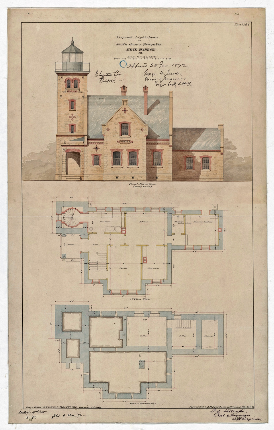 JimBob's Lighthouses Presque Isle Lighthouse, Erie PA.