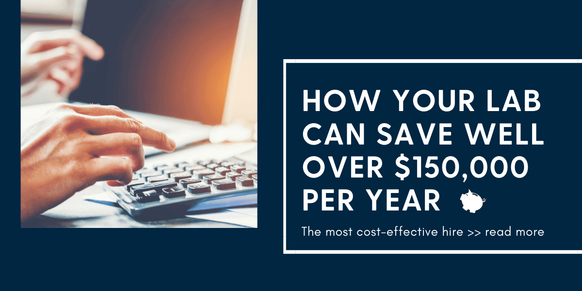 The Most CostEffective Hire for Your Clinical Lab Save Over 150k a Year