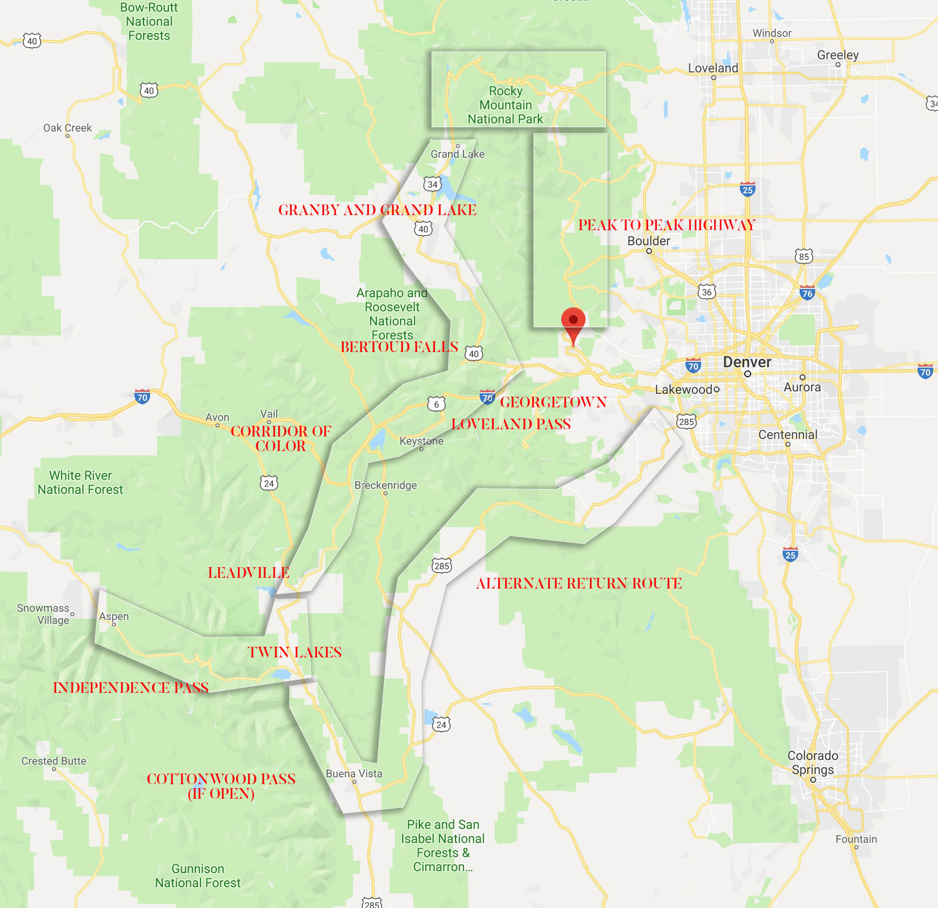 Colorado Fall Colors Map 2023