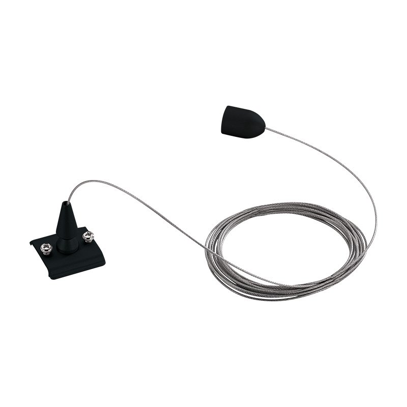 TITAN BLACK CABLE CEILING MOUNT 3 CIRC Lightingplus