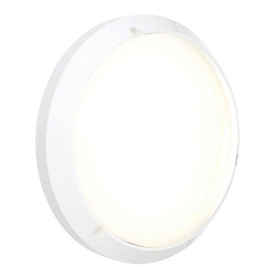 Round White Ceiling Light with PIR Sensor