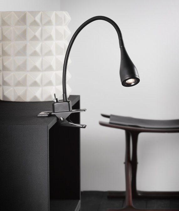 LED Adjustable Metal Clamp Desk or Table Lamp