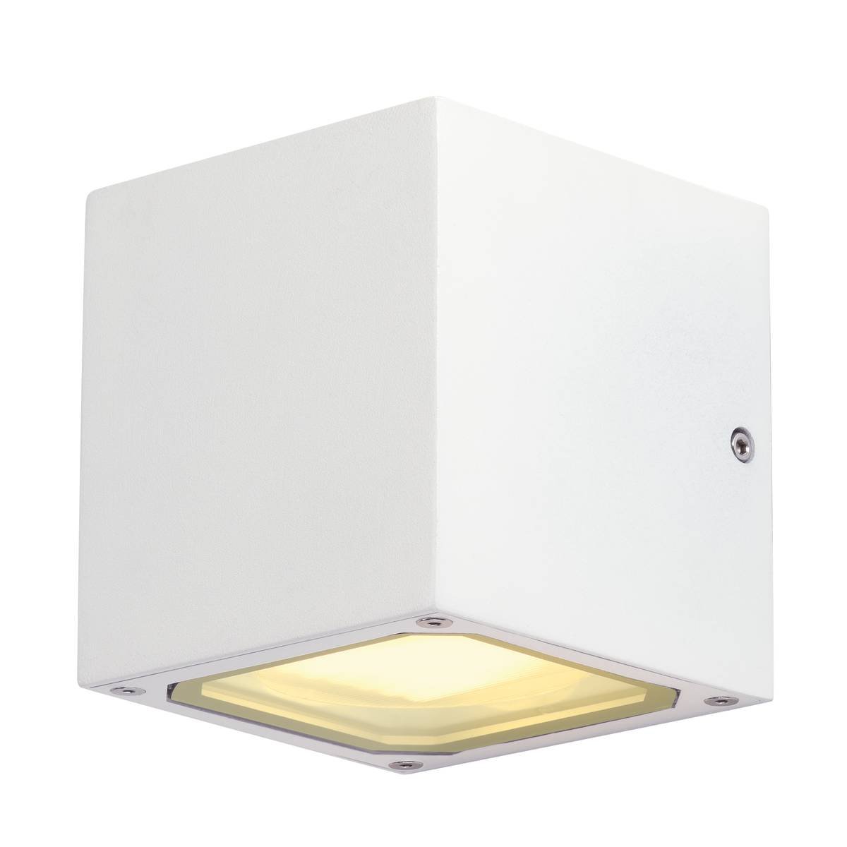 SLV No. 232531 SITRA CUBE Wandleuchte weiss 2xGX53 max. 2x9W > Lampen & Leuchten günstig
