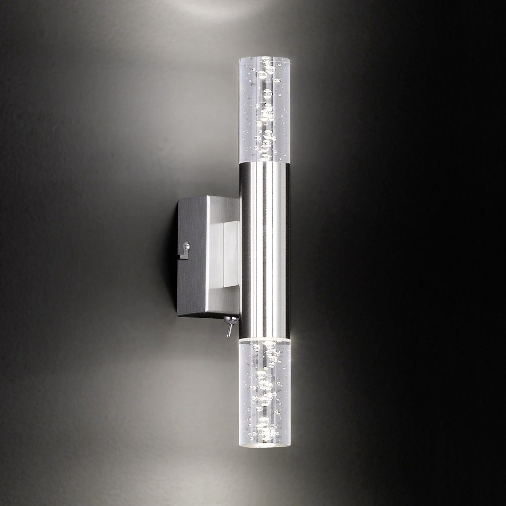 Honsel Leuchten No. 39332H Wandleuchte Bubble LED mattnickel