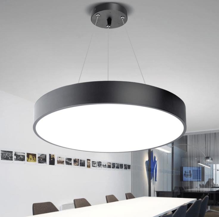 China 500mm 600mm 800mm Suspended Round LED Ceiling Light Fixture