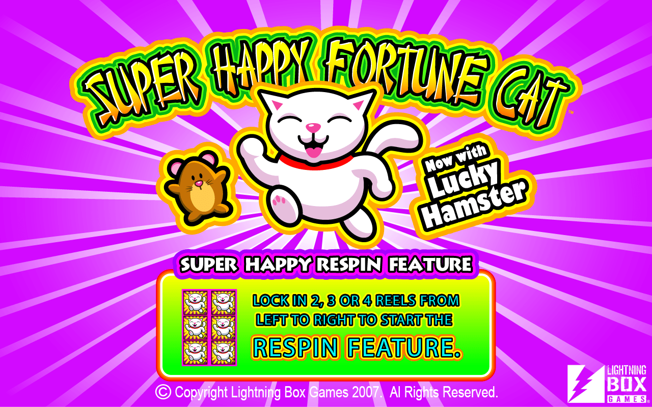 Super Happy Fortune Cat Lightning Box