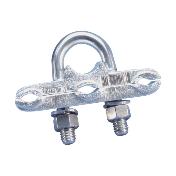 GC065TH Ground Rod Clamp 1619mm (5/83/4) , 70 to 120mm , Three (3
