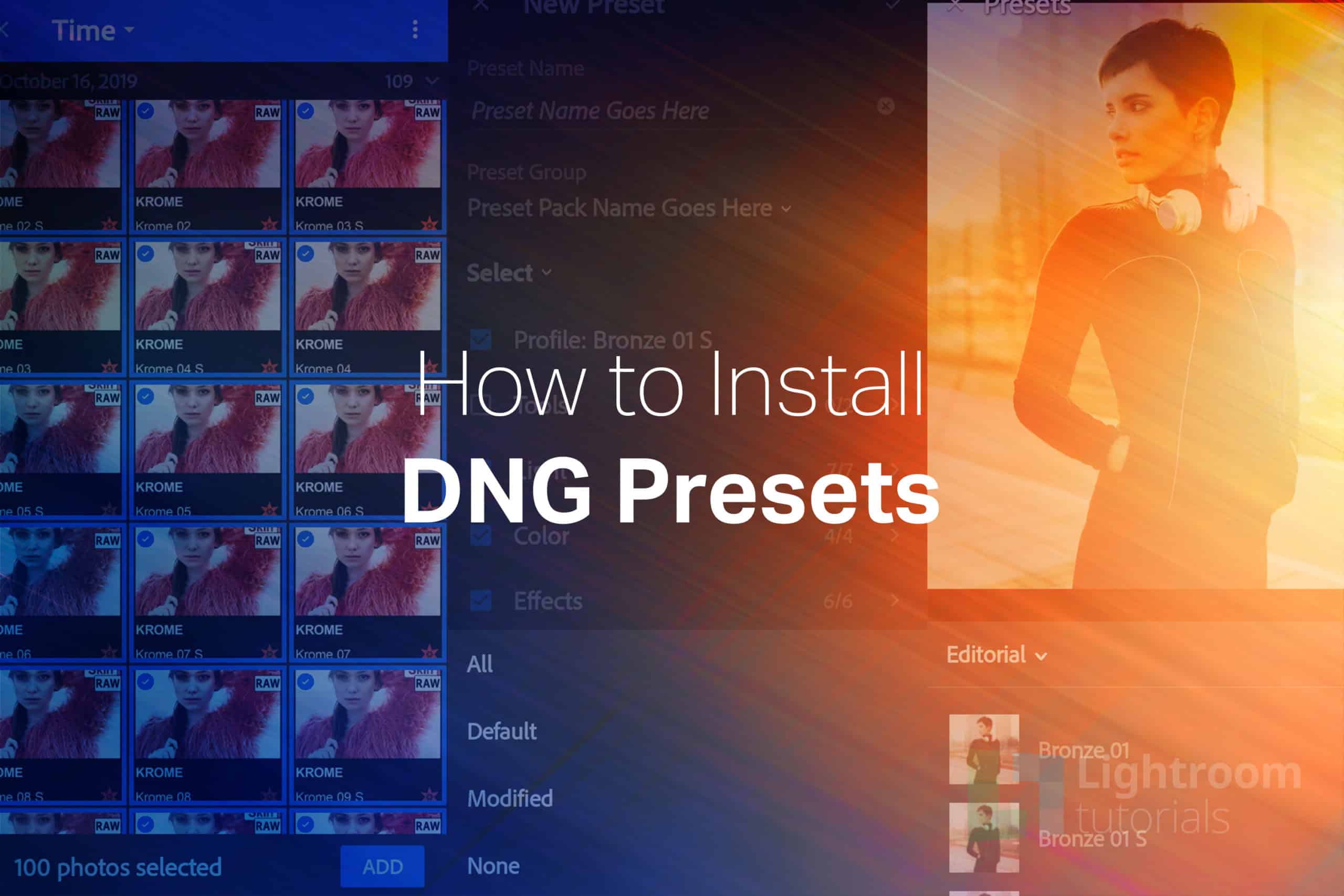 Dng Preset In Lightroom Importieren preset lightroom aesthetic