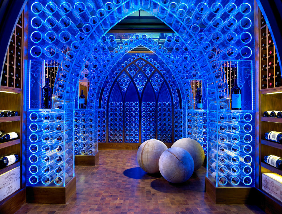 Interior Design Showcase LED Wine Cellar Lights and Lights